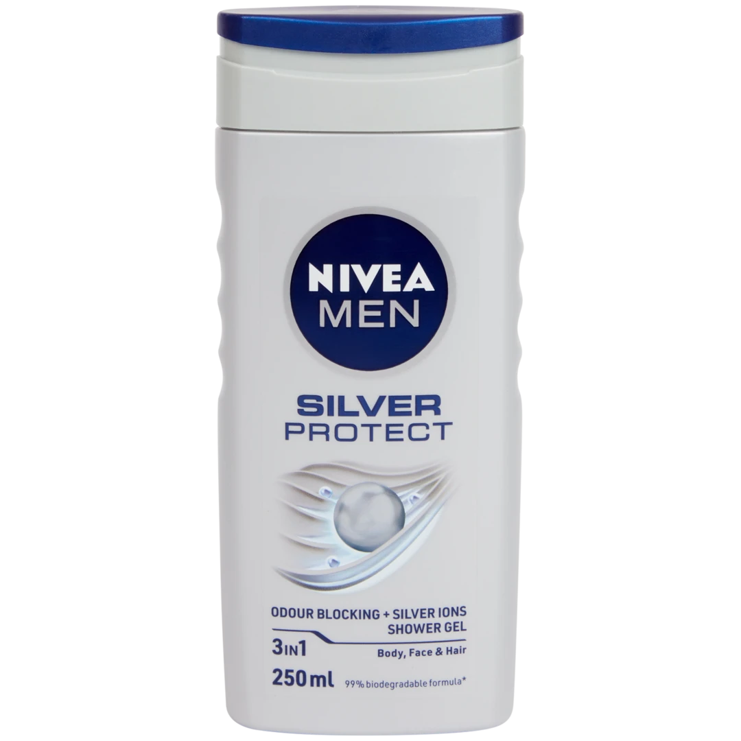 Gel de banho Nivea Men Silver Protect 1