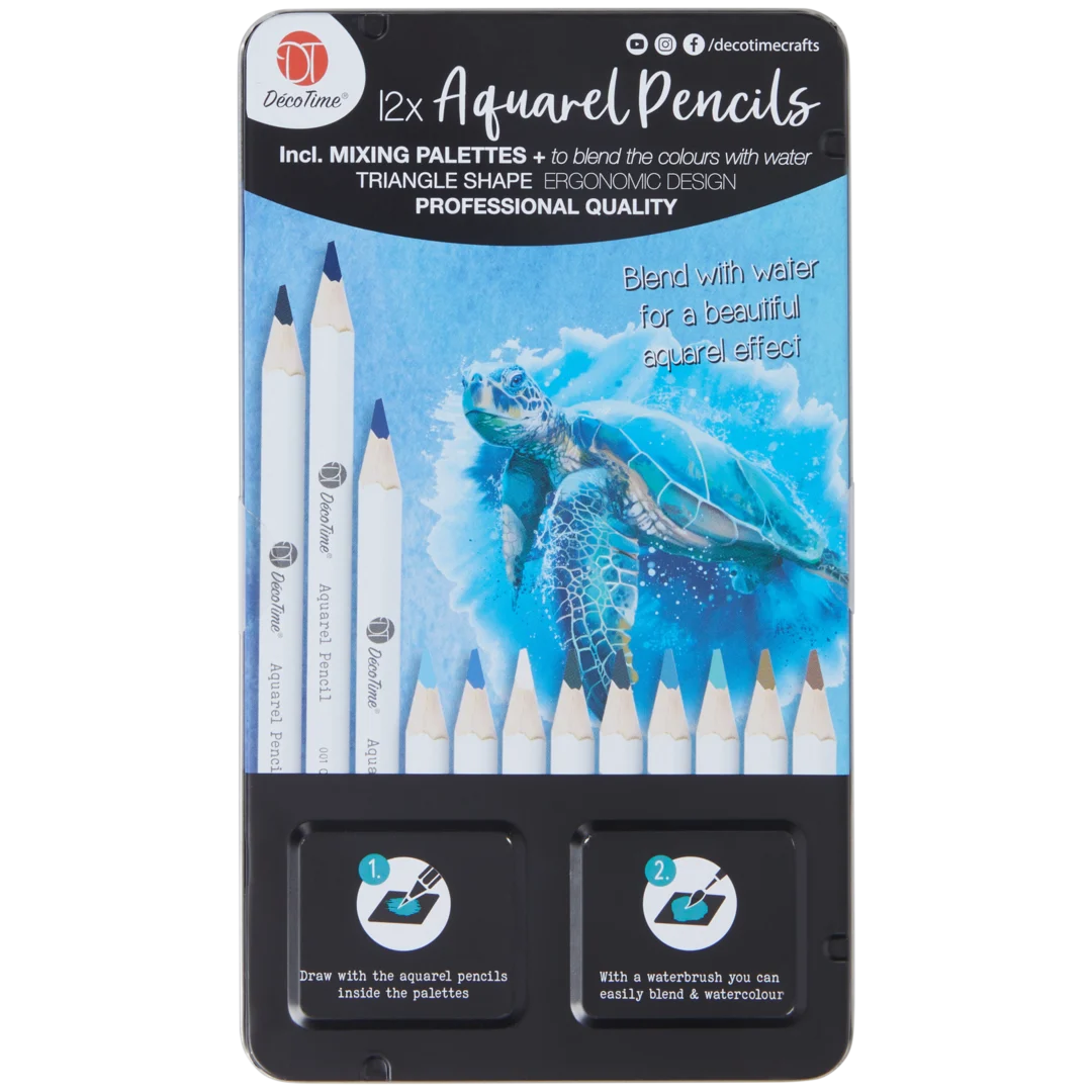 Kit crayons aquarellables 3
