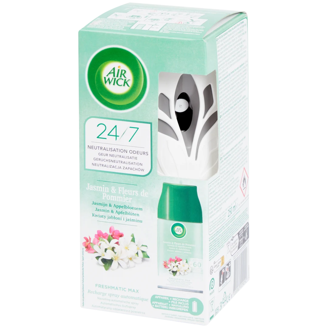 Air Wick Freshmatic Max Starterset Jasmin & Apfelblüte 1