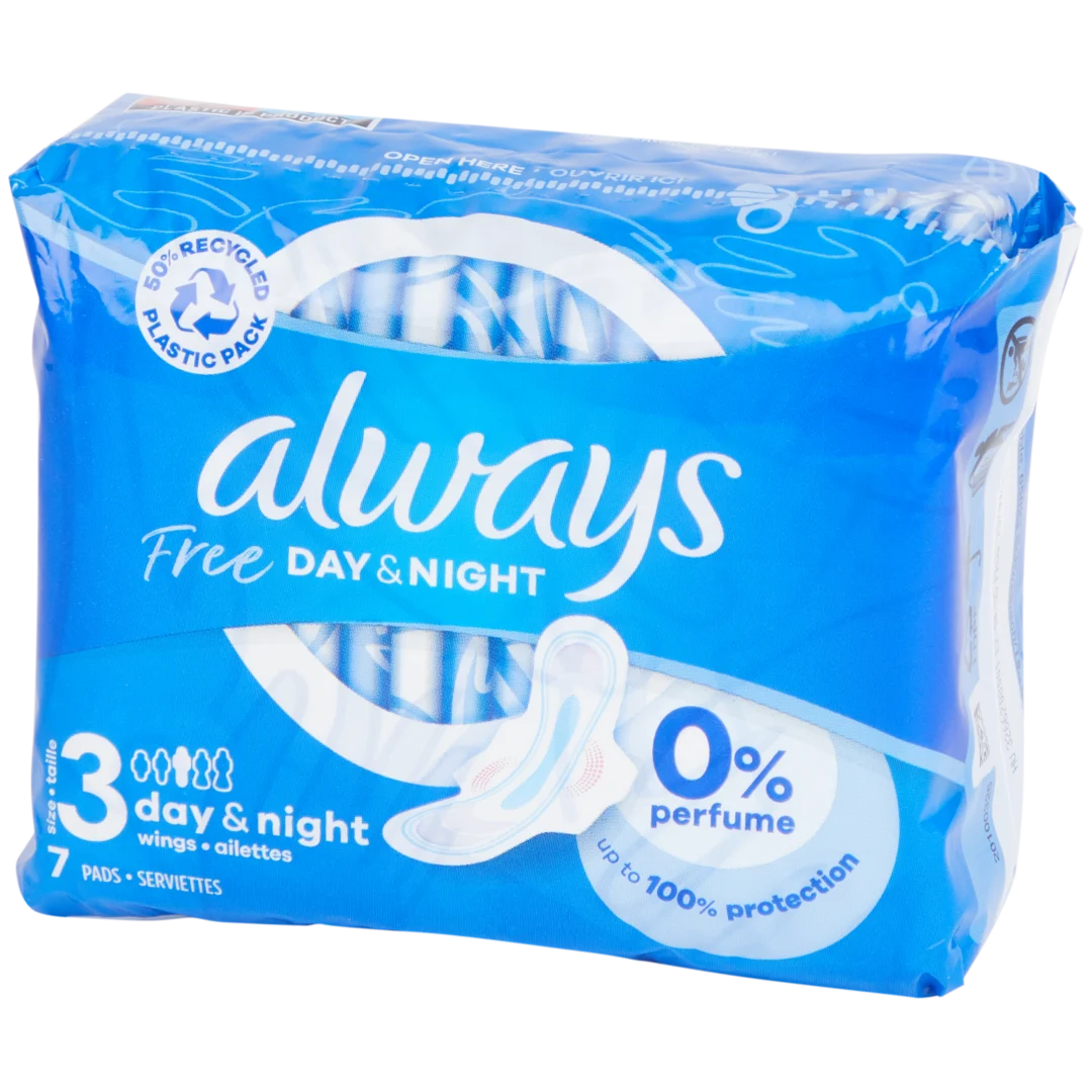 Compresas Always Free Day & Night 1