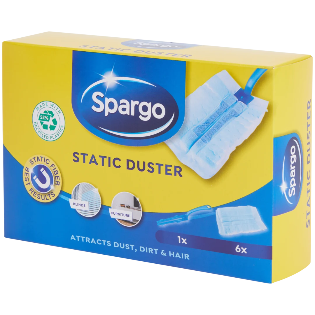 Spargo Staubwischer-Set (Griff + Tücher) 1