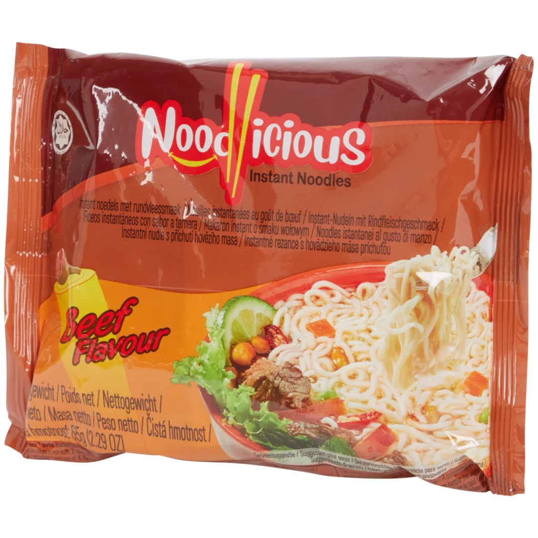 Nouilles instantanées Noodlicious Bœuf 1