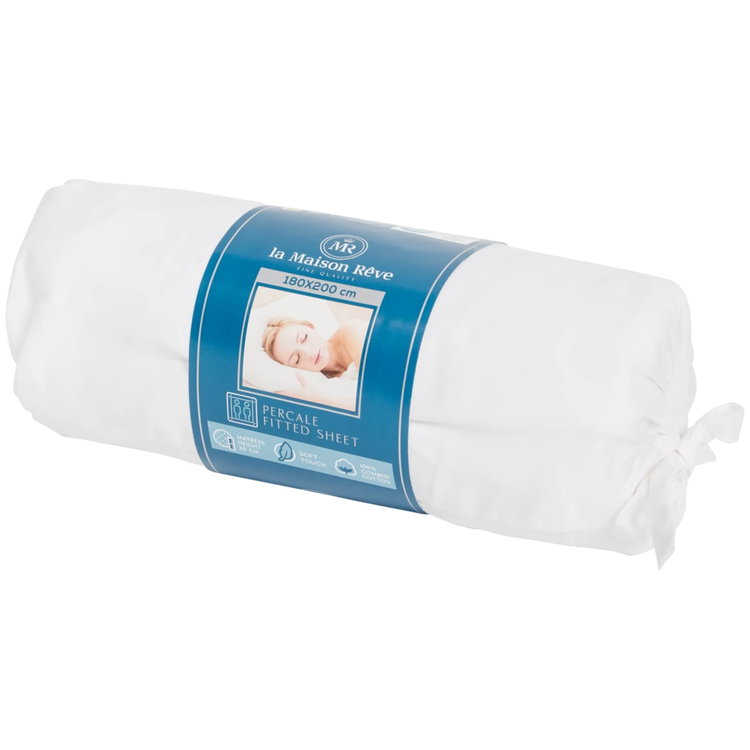 Drap-housse en percale de coton La Maison Rêve 6