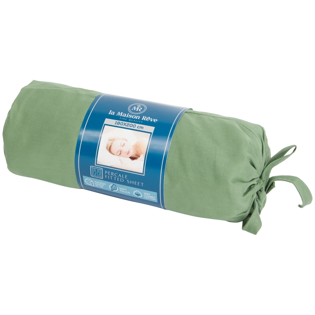 Drap-housse en percale de coton La Maison Rêve 7