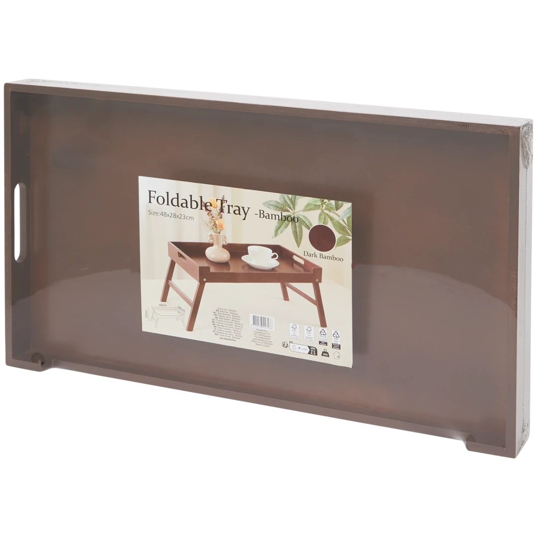 Plateau pliable en bambou 3