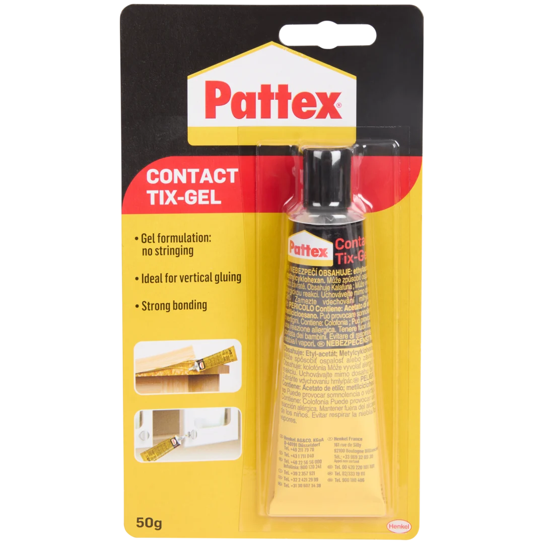 Colle de contact Pattex Tix-Gel 1