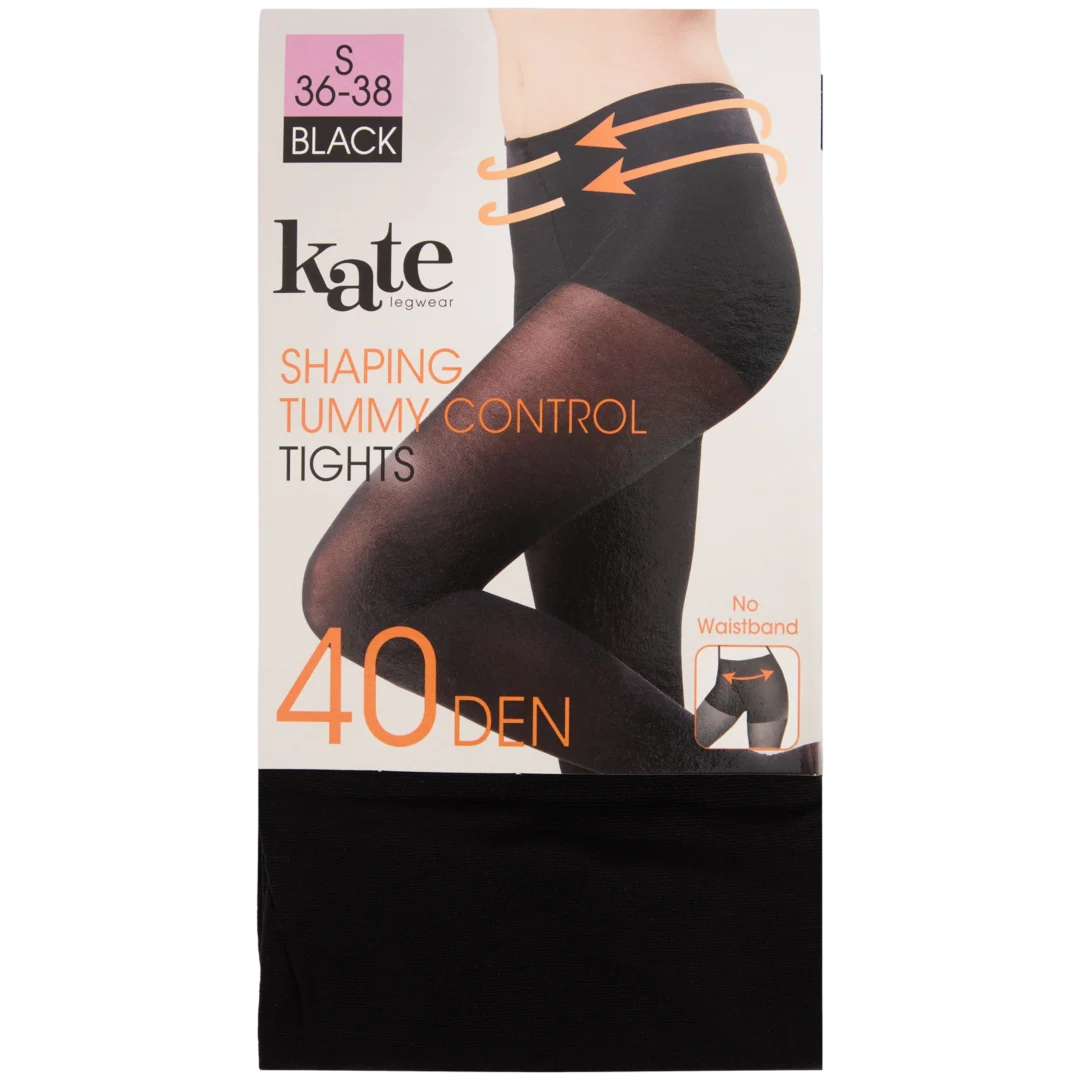 Kate Legwear Tummy Control Shaping-Strumpfhose 40 Denier 3
