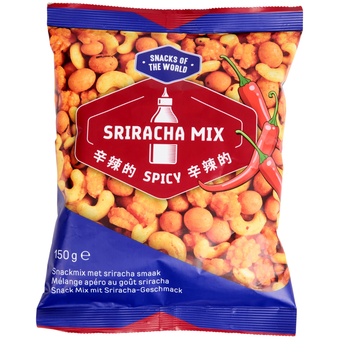 Směs Sriracha Snacks of the World 1