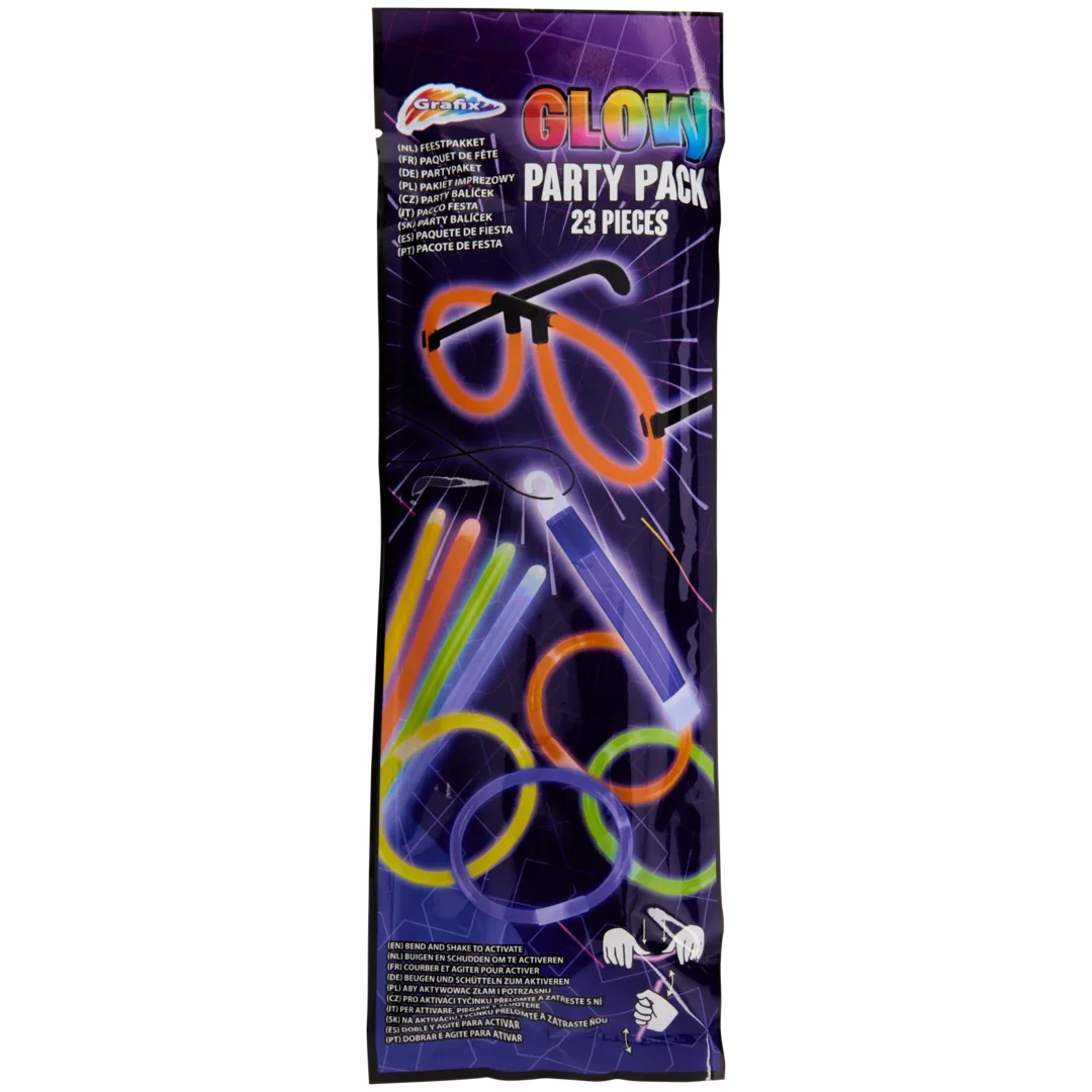 Paquete de fiesta brillo en la oscuridad 1