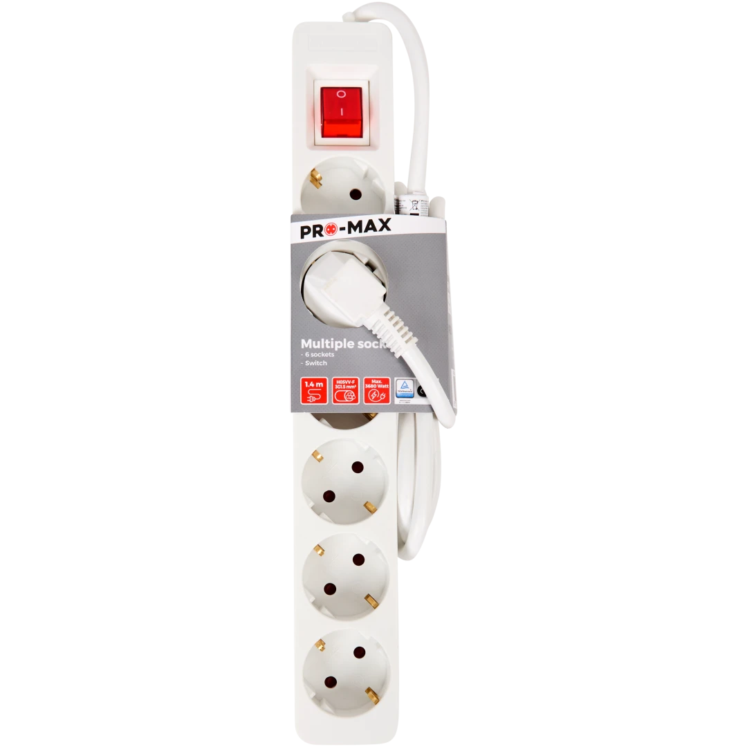 Pro-max Steckdosenleiste 2