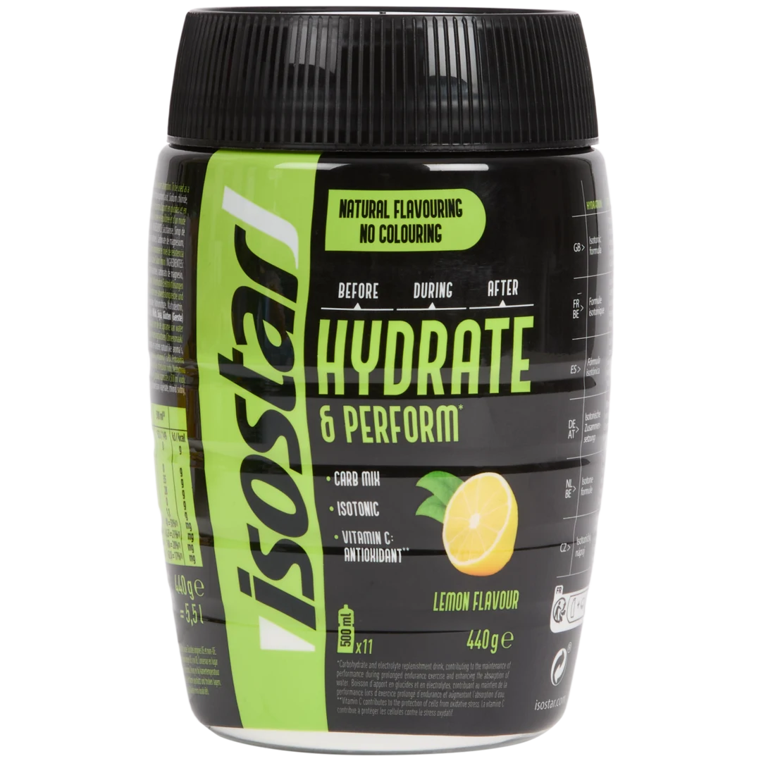 Boisson énergétique en poudre Isostar Hydrate & Perform 1