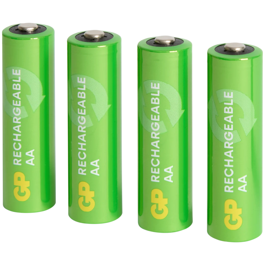 Pilas recargables GP AA 2