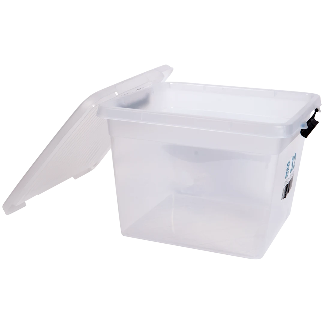 Boîte de rangement avec couvercle clipsé 2