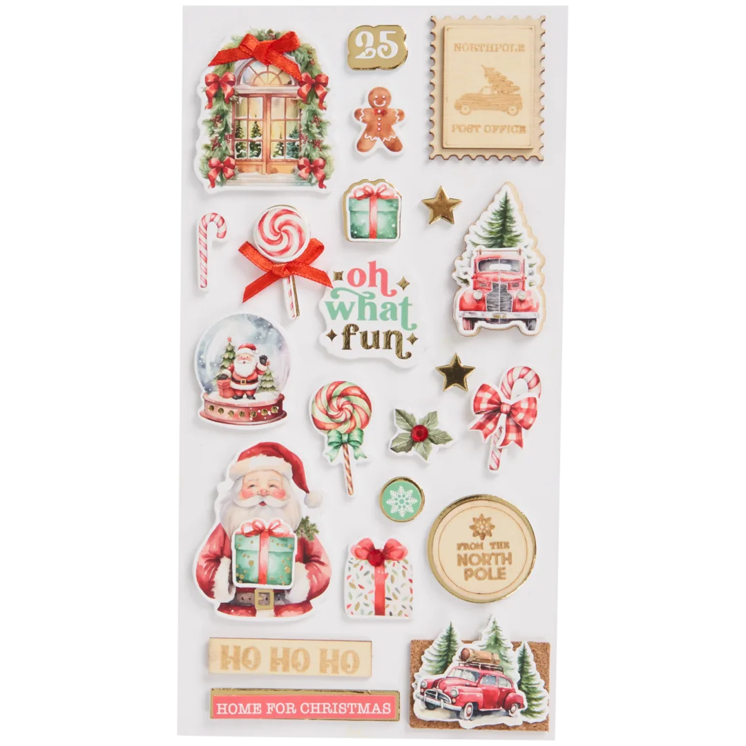 Autocolantes de Natal DécoTime 8