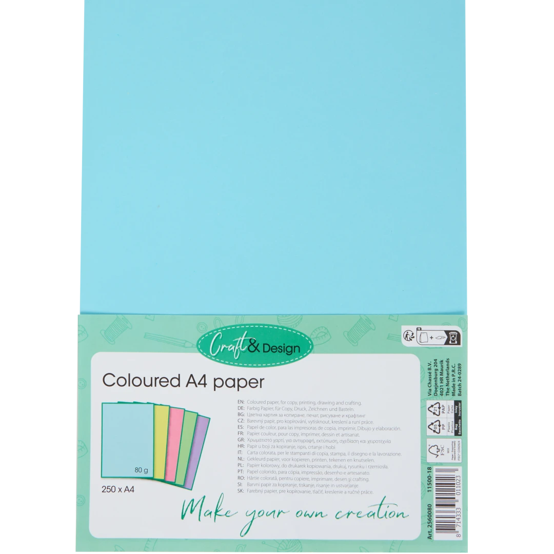 Folios de colores A4 3