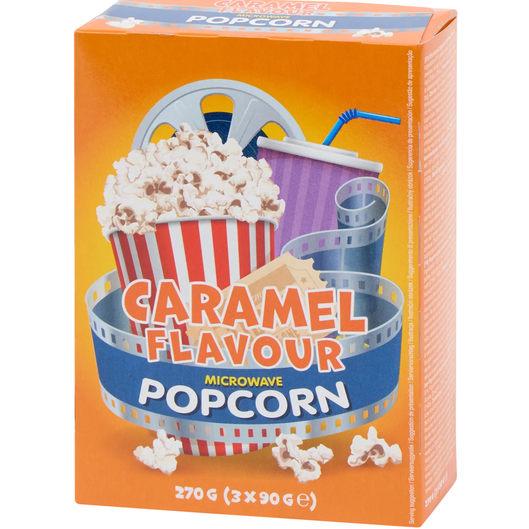 Pop-corn pour micro-ondes Caramel beurre salé 1