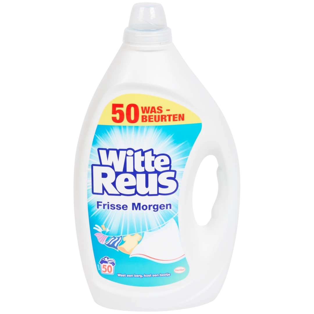 Witte Reus wasmiddel Frisse Morgen 1