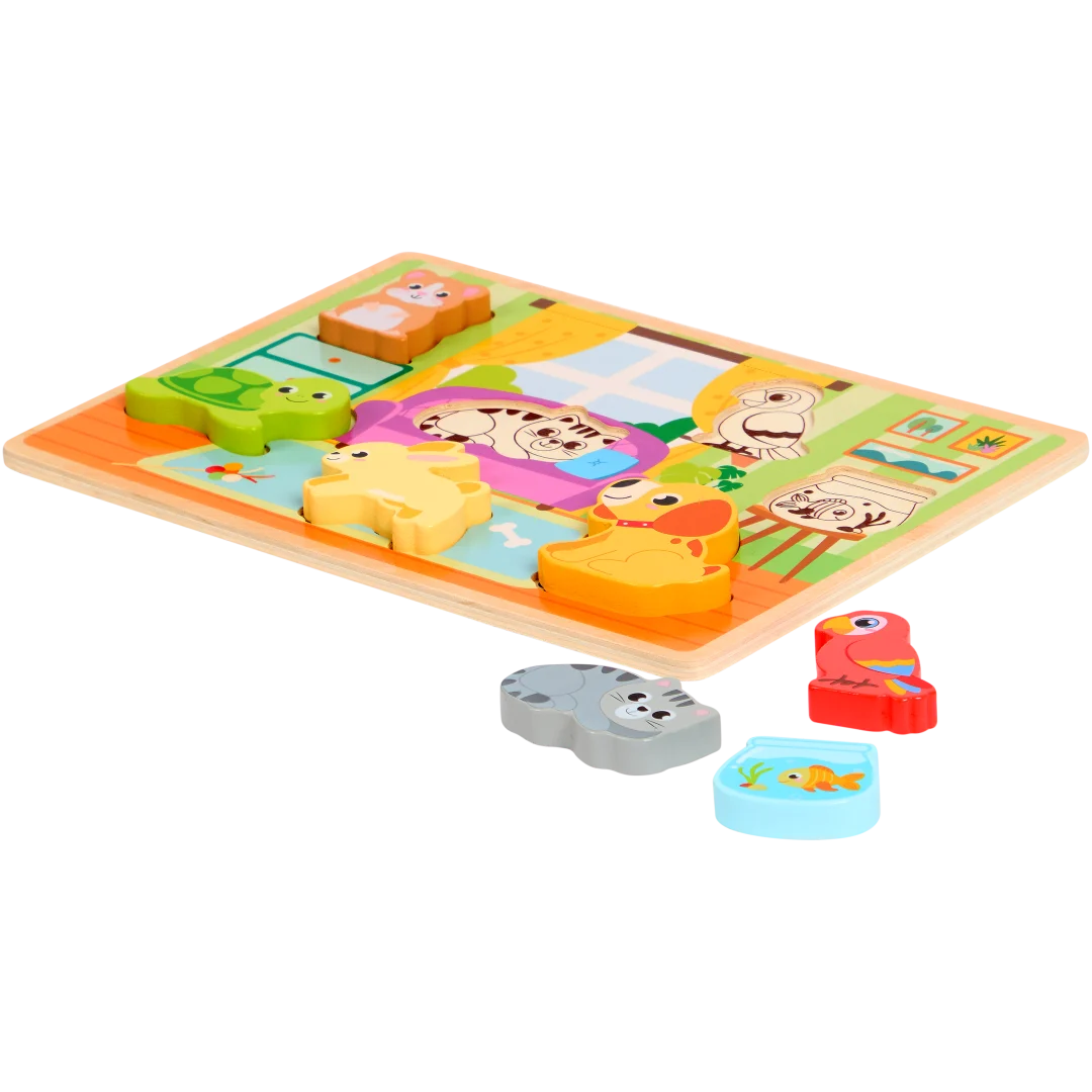 Dřevěné puzzle Mini Matters 6
