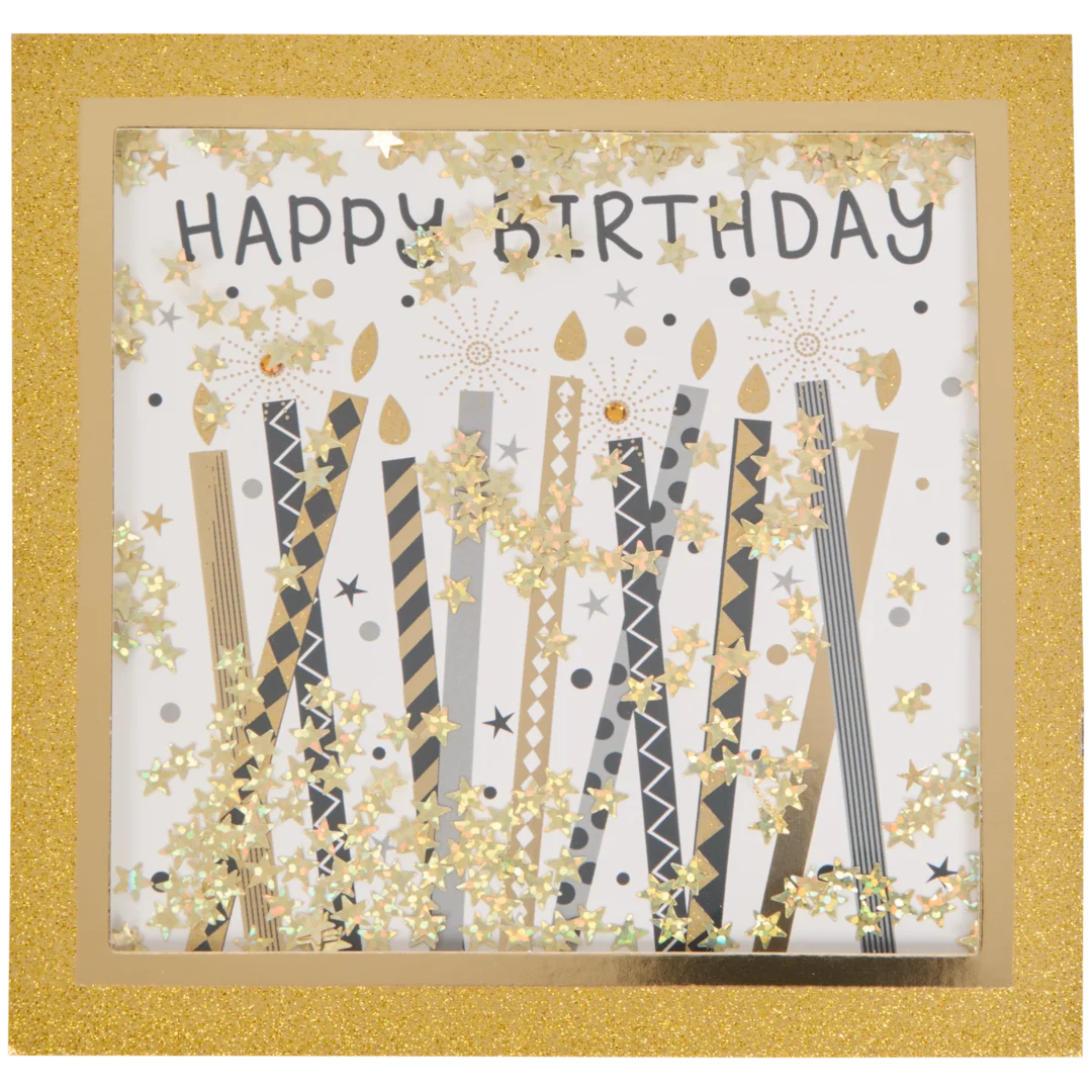 Carte de vœux avec confettis 9