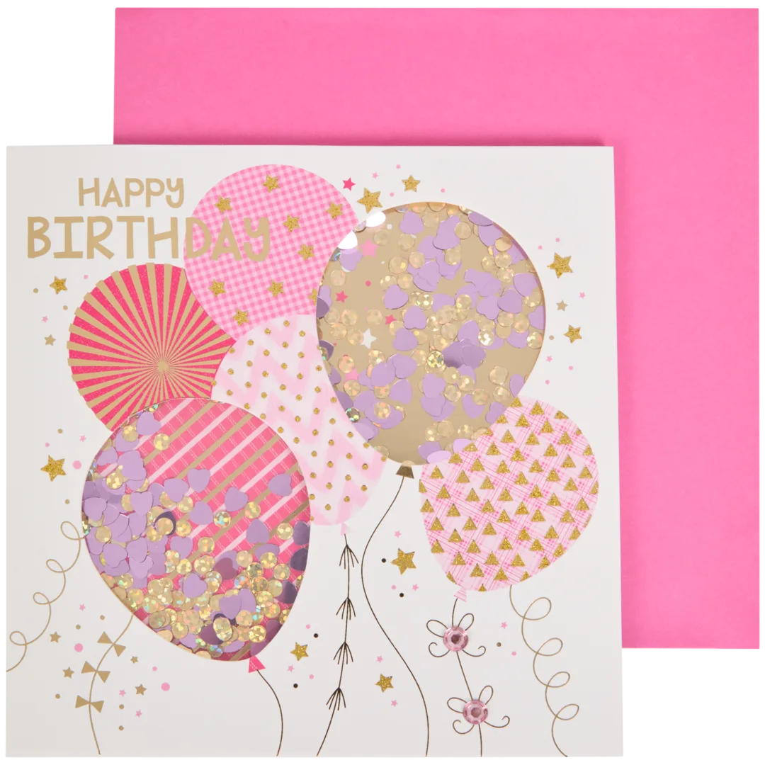 Carte de vœux avec confettis 10