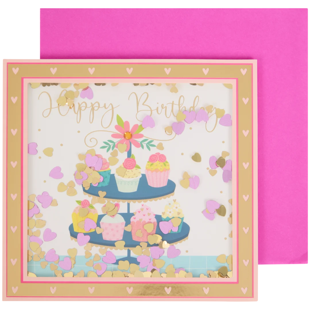 Carte de vœux avec confettis 8