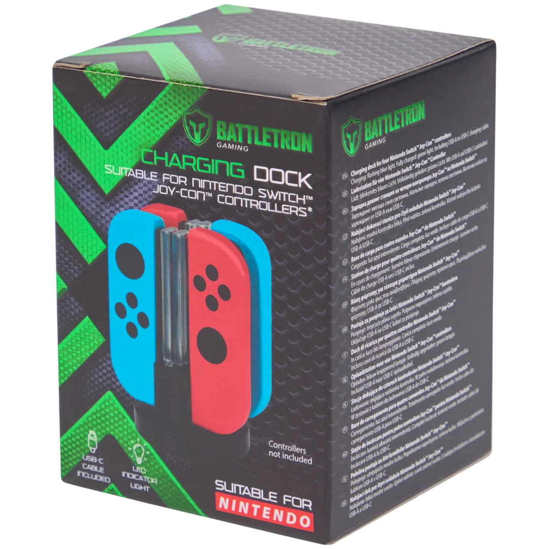 Carregador joy-con Battletron Nintendo Switch 1