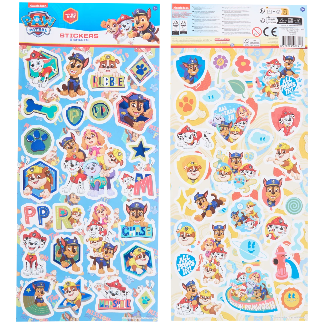 Stickerbögen 10