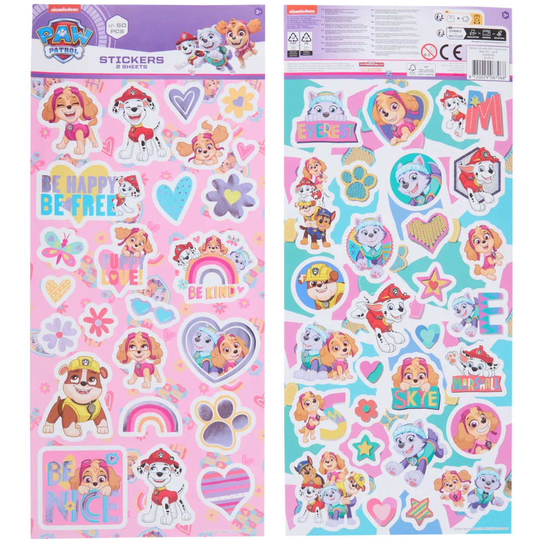 Stickerbögen 8