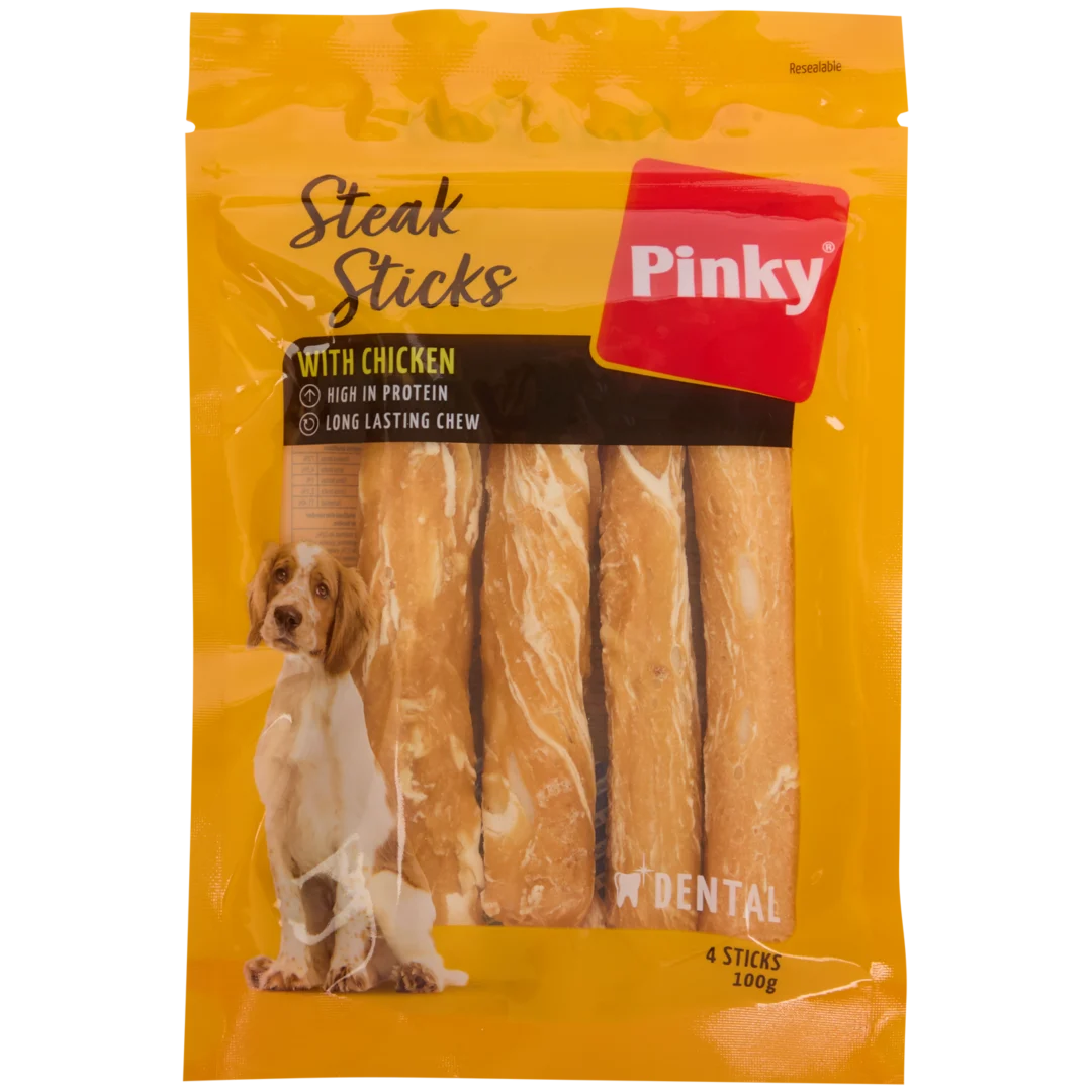 Pinky Steak Sticks Hundesnacks 2