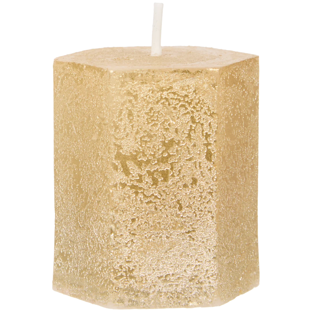 Petite bougie hexagonale 4