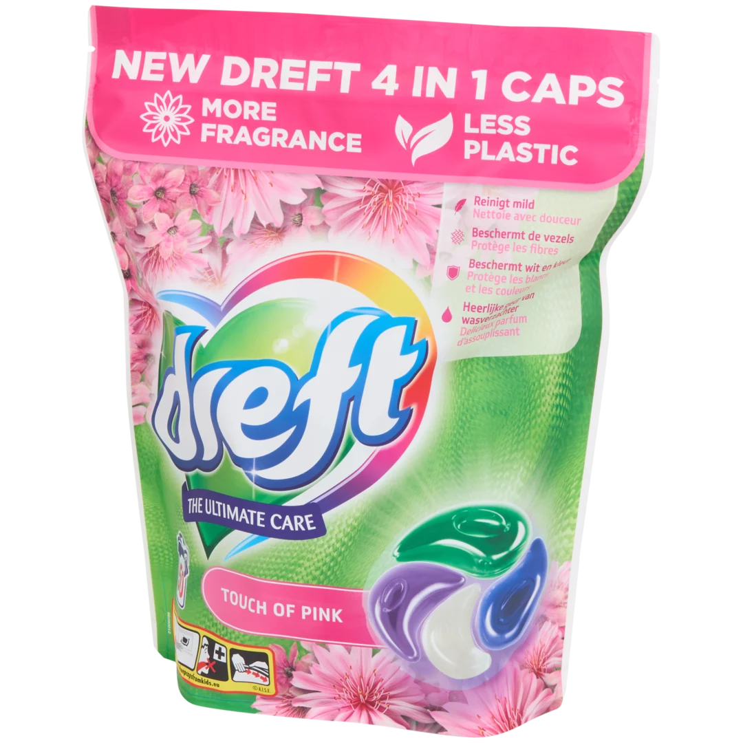 Dreft 4-in-1 wasmiddelcapsules 1