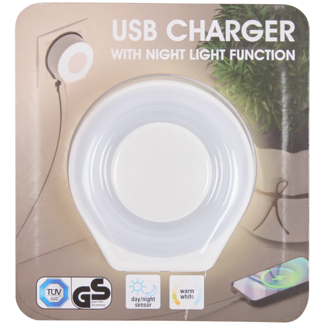 Chargeur USB-C avec veilleuse 3