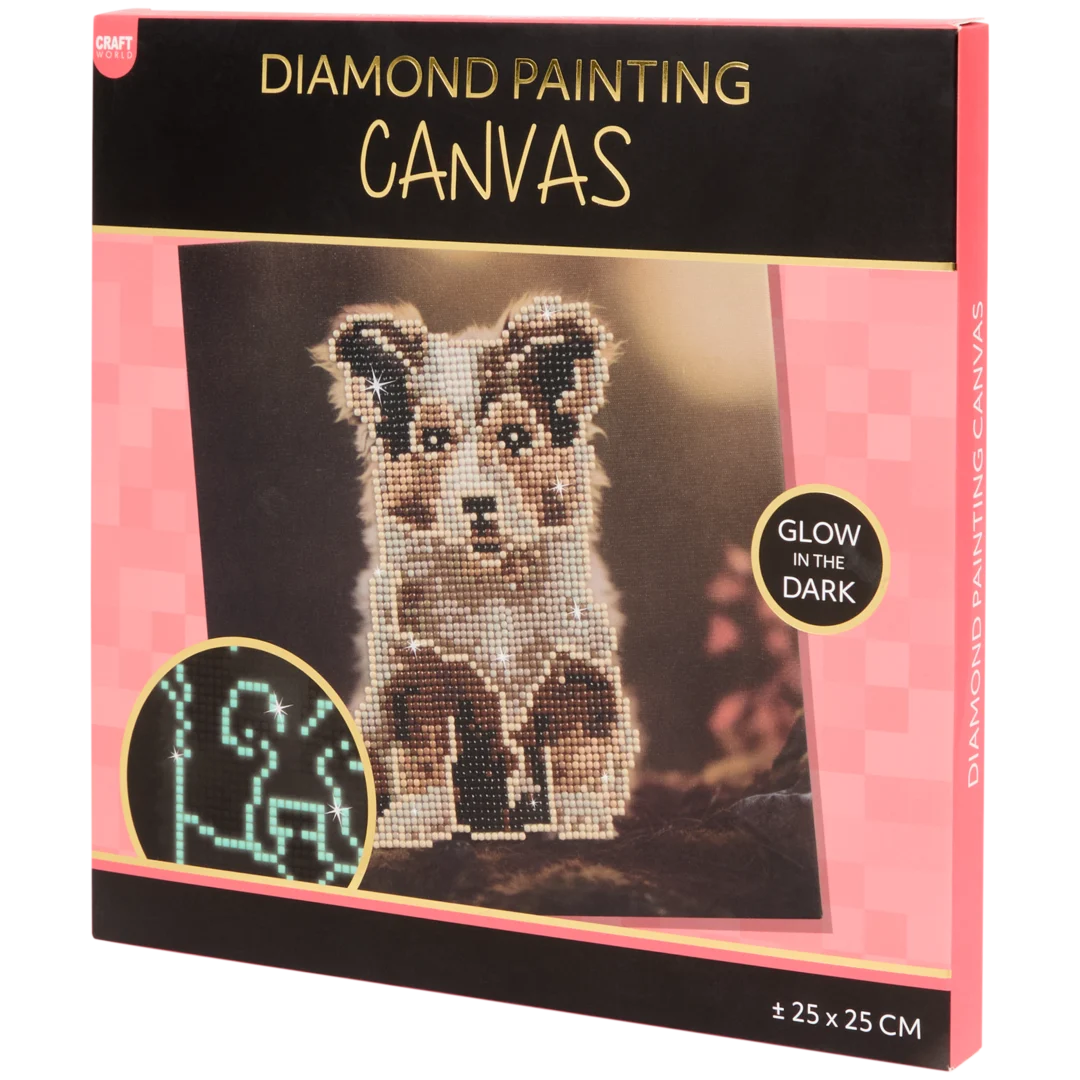 Peinture diamant phosphorescente 3