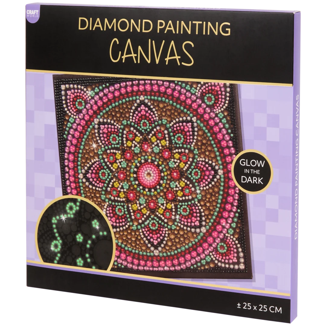 Peinture diamant phosphorescente 1