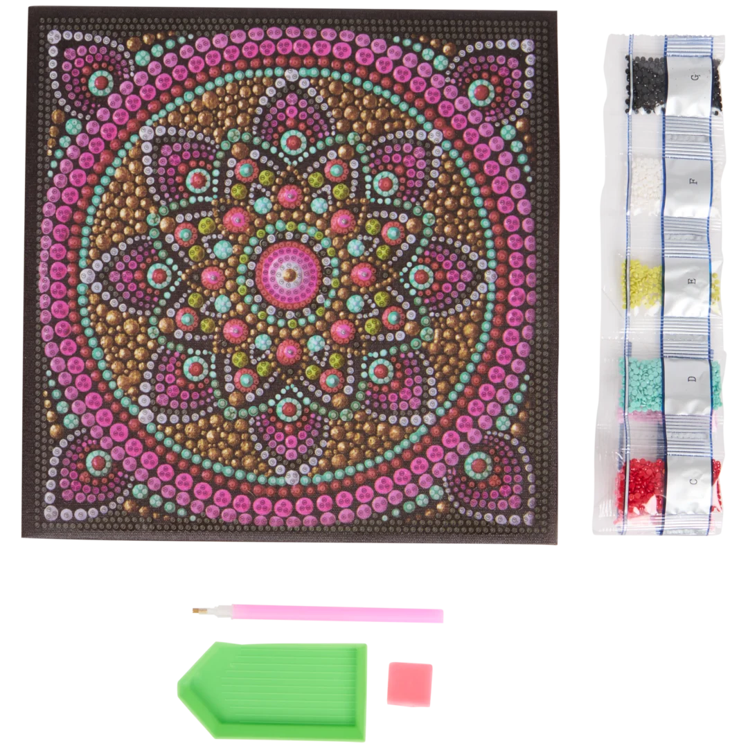 Peinture diamant phosphorescente 2