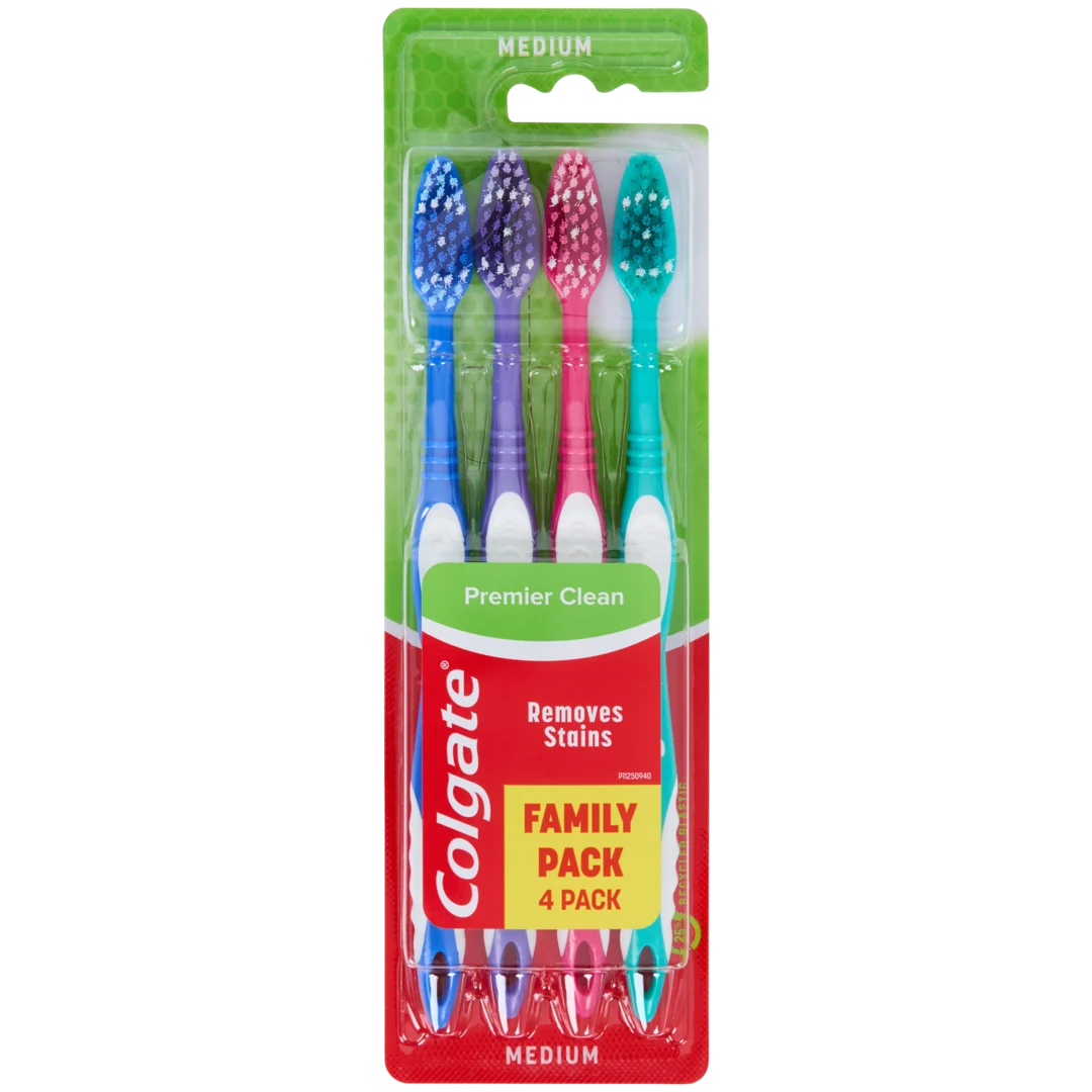 Escovas de dentes Colgate Premier Clean 1