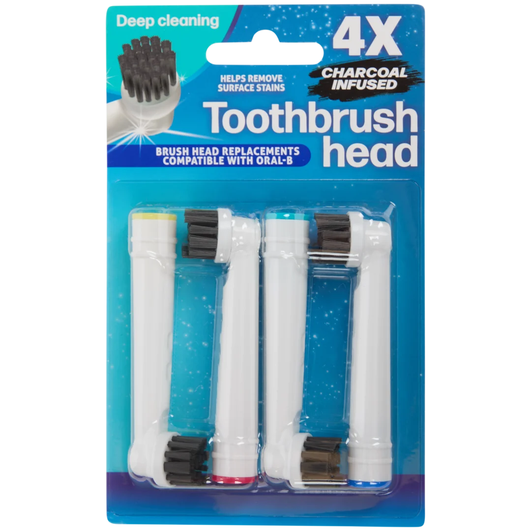 Têtes de brosse à dents électrique au charbon actif 2