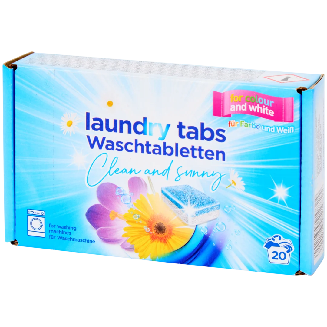 Waschmitteltabs Clean & Sunny 1