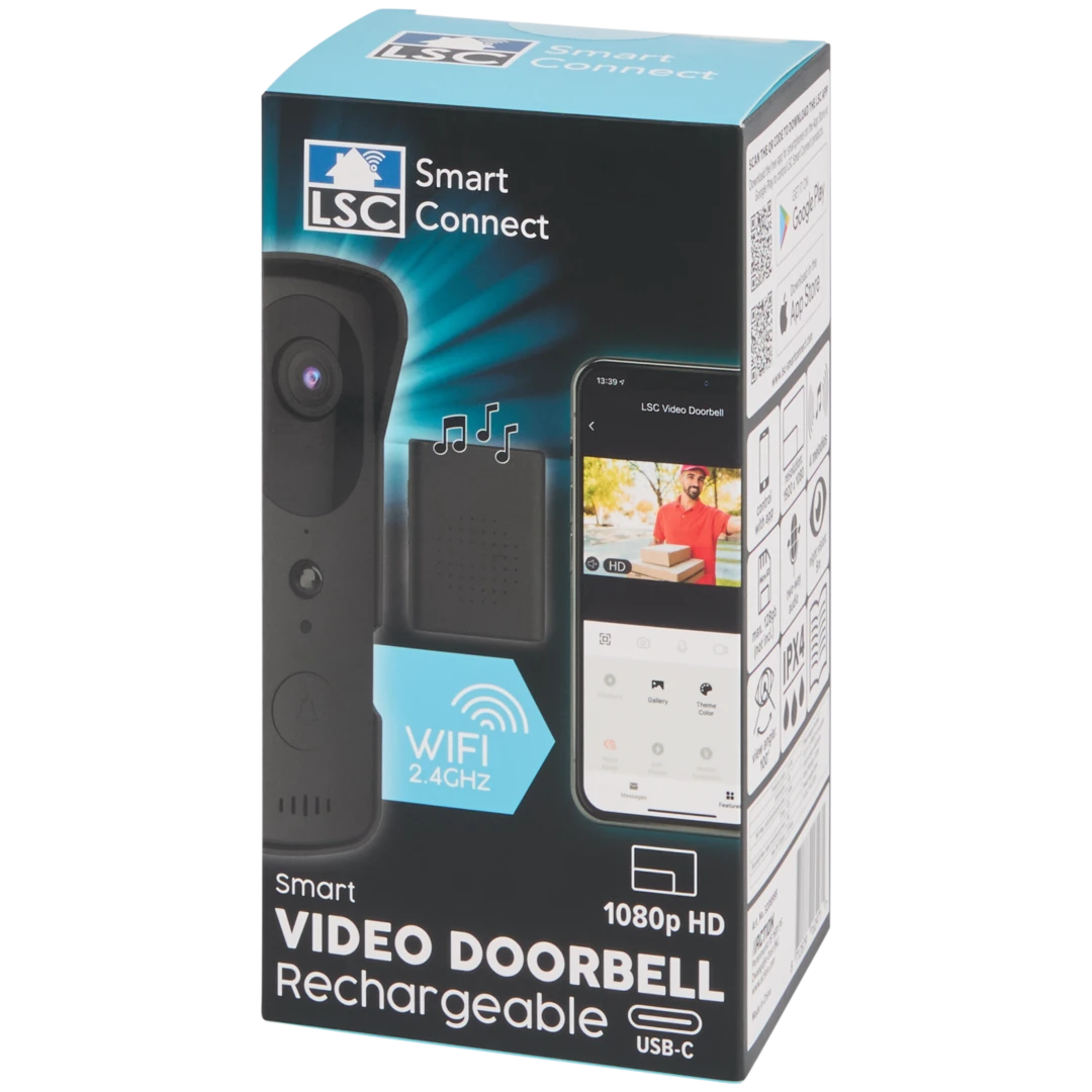 Sonnette vidéo connectée LSC Smart Connect 1