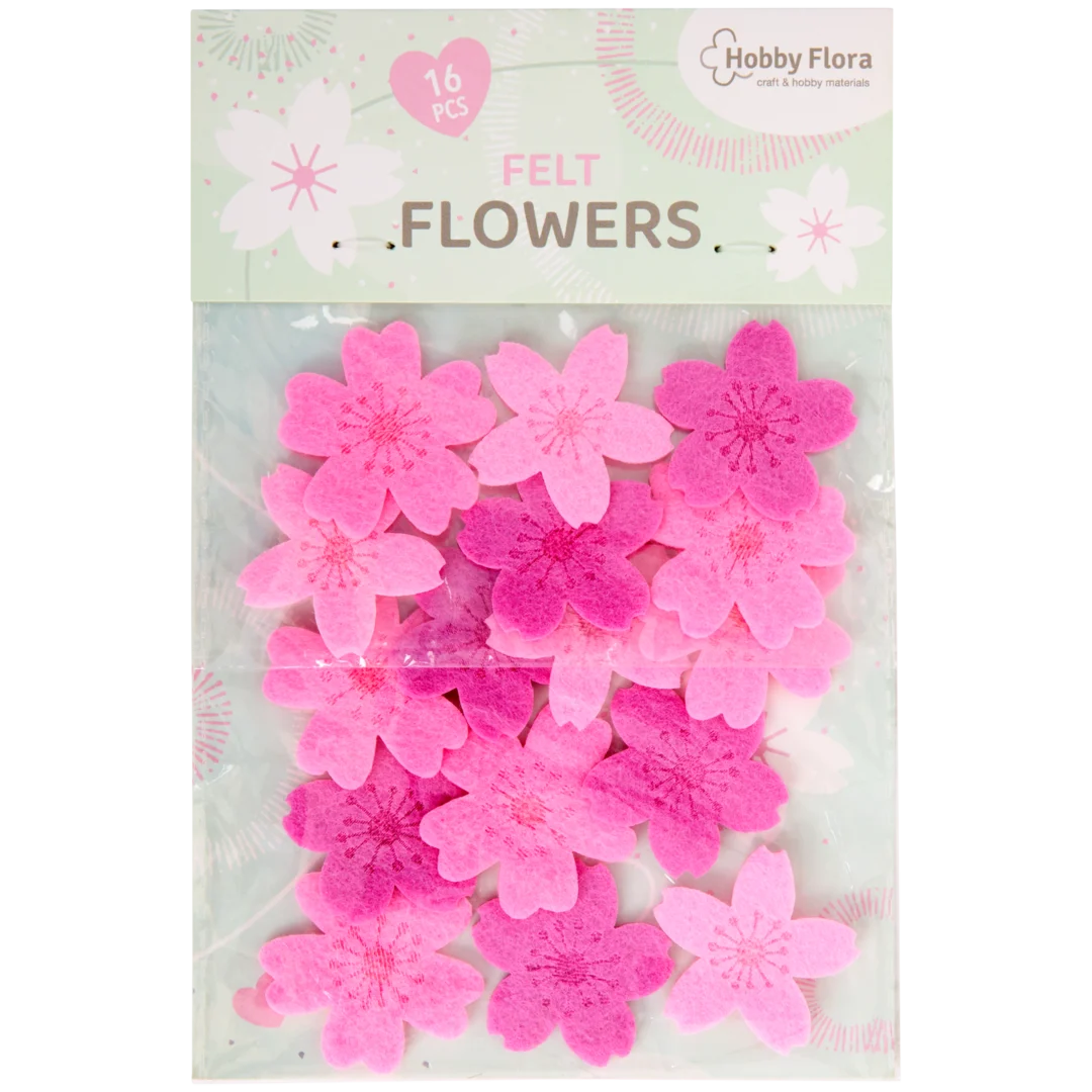 Hobby Flora Filzblumen 2