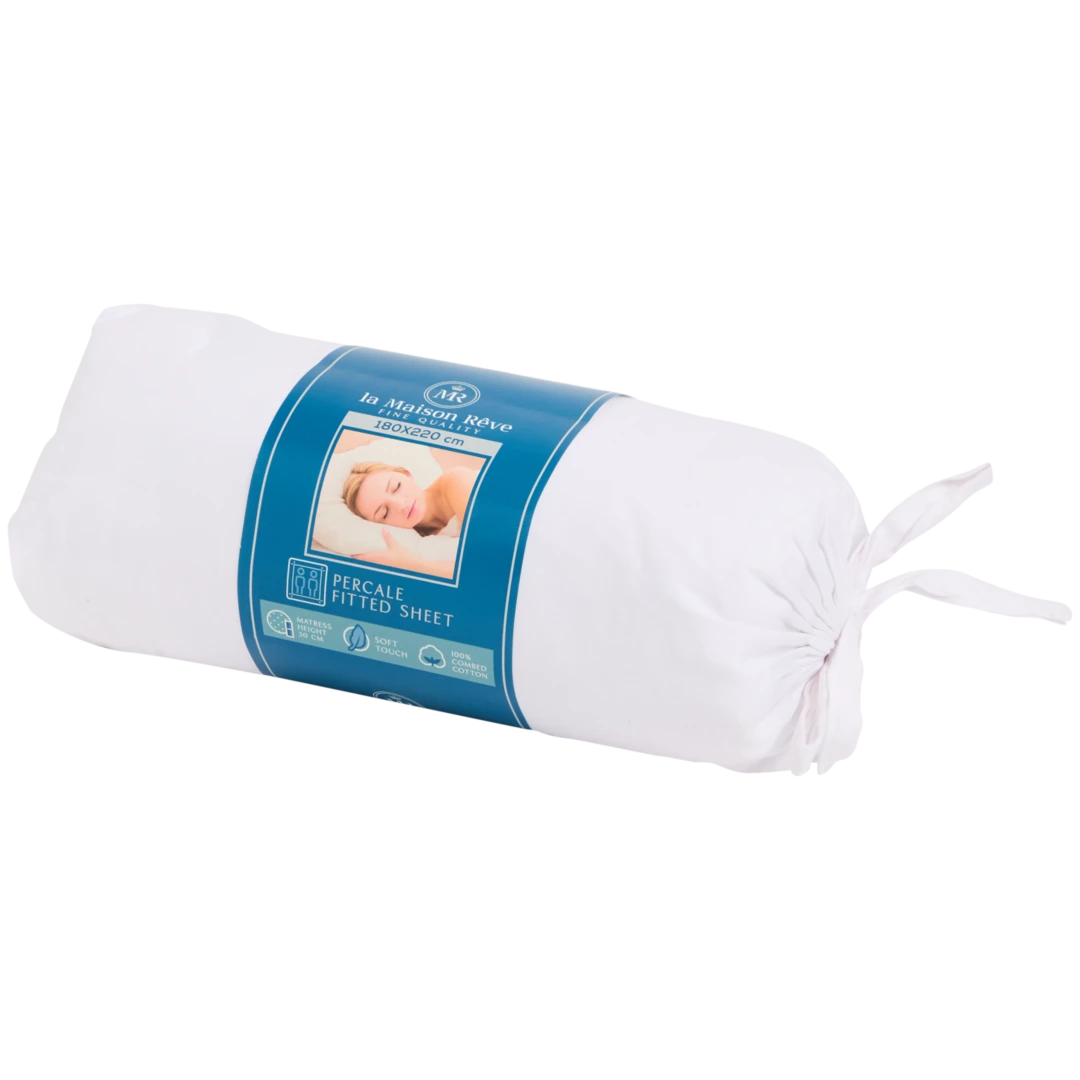 Drap-housse en percale de coton La Maison Rêve 3