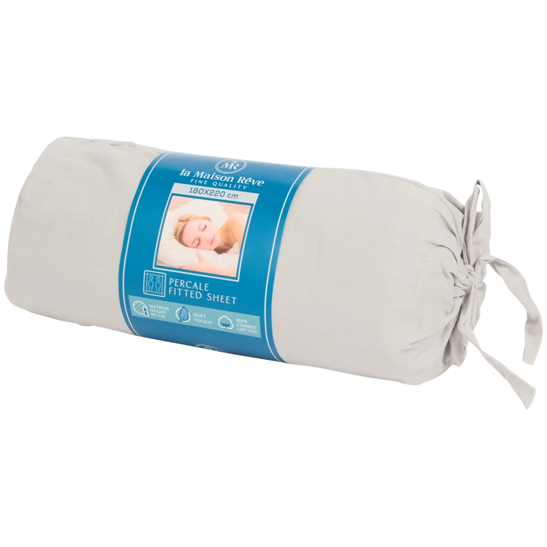 Drap-housse en percale de coton La Maison Rêve 1