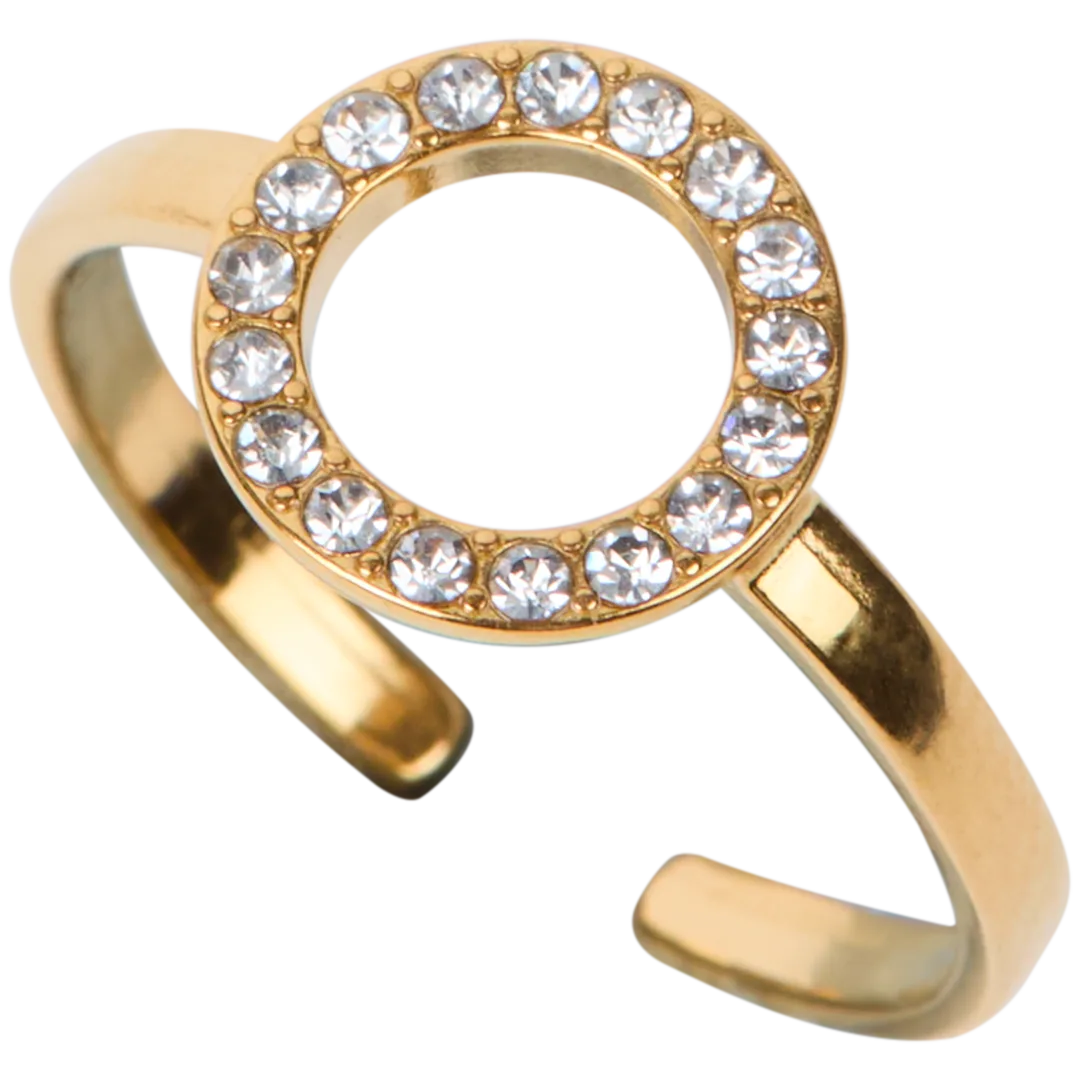 Vergulde ring 6