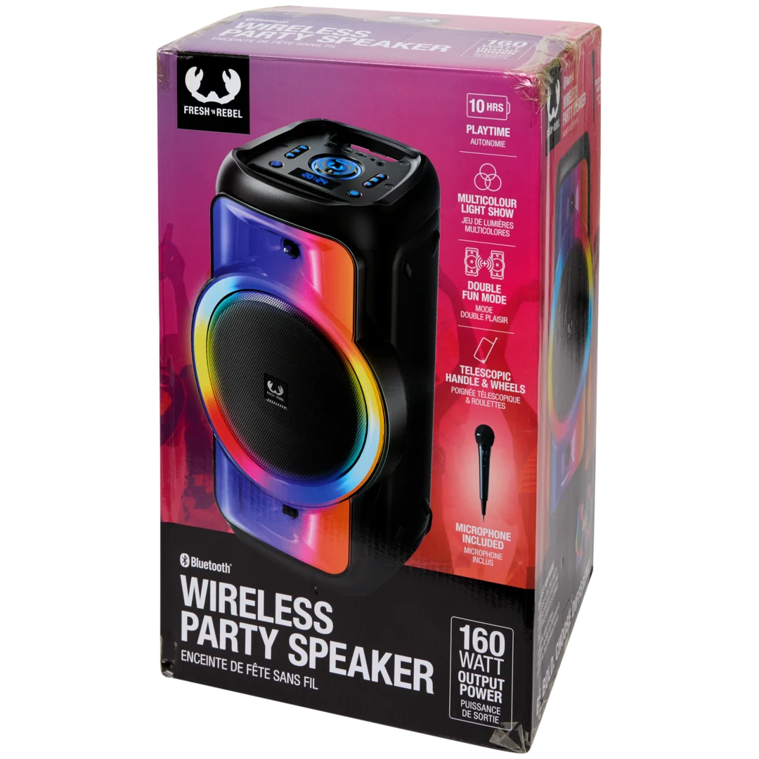 Enceinte de soirée sans fil avec micro Fresh ’n Rebel 4