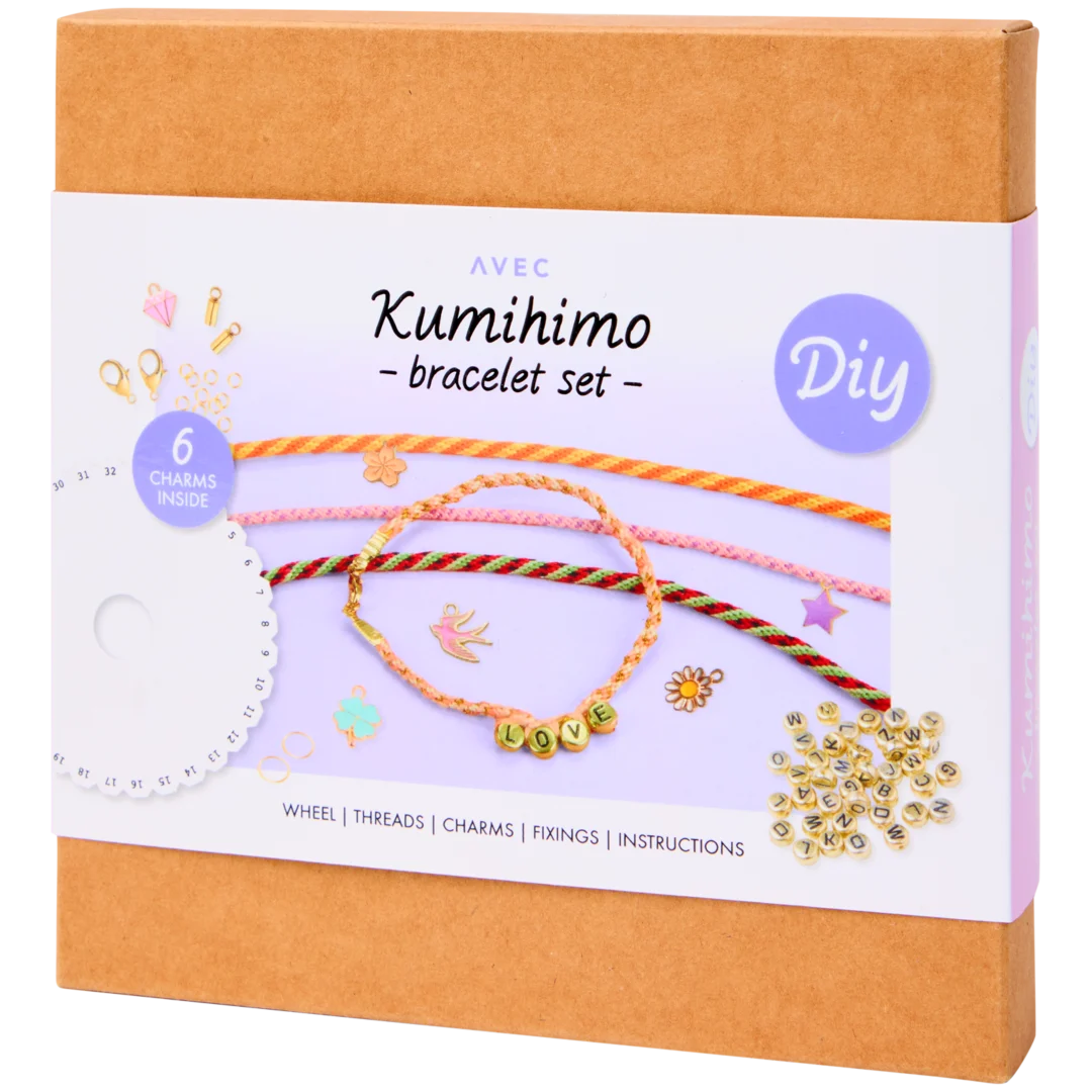 Kit créatif bracelets Avec Kumihimo 1