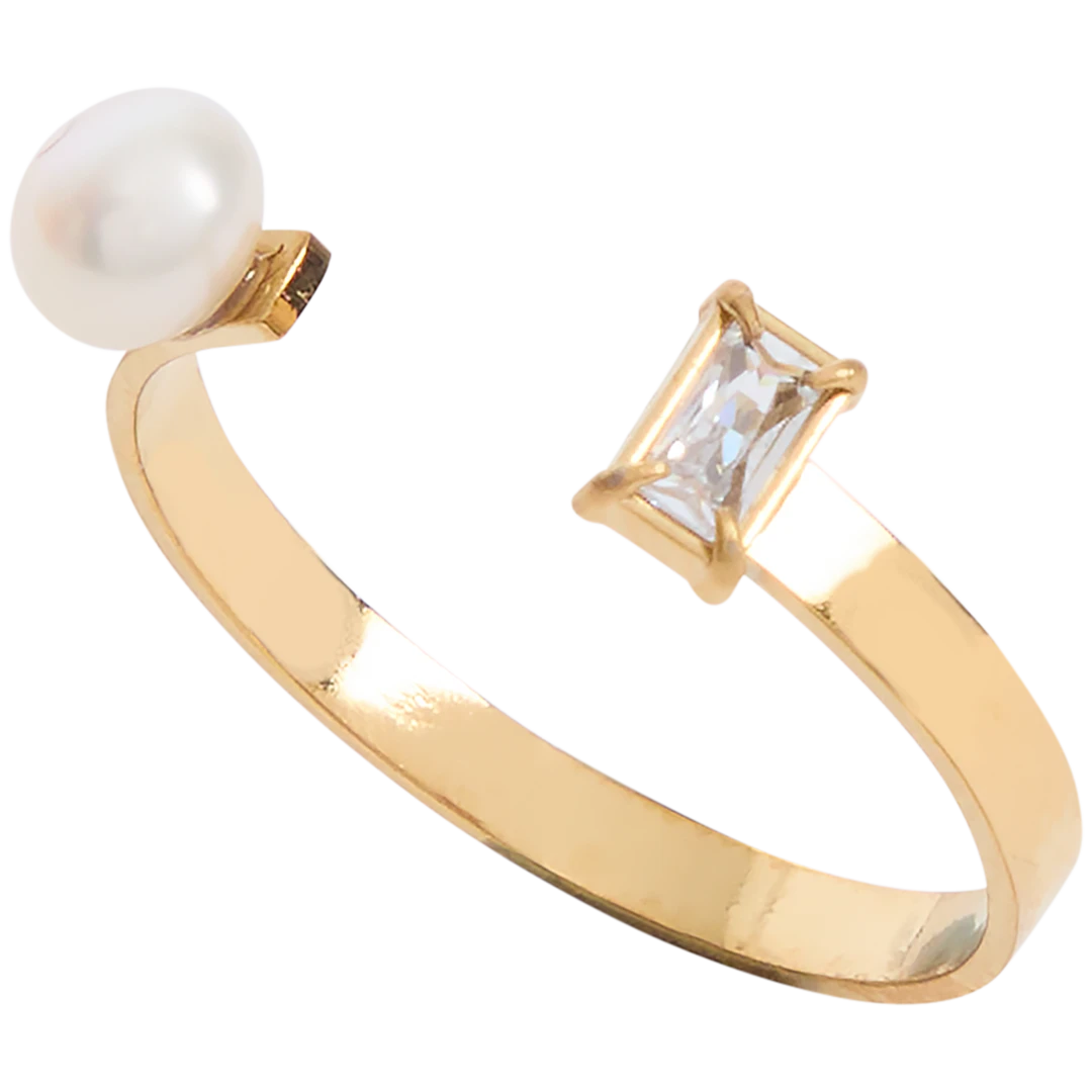 Vergulde ring 8