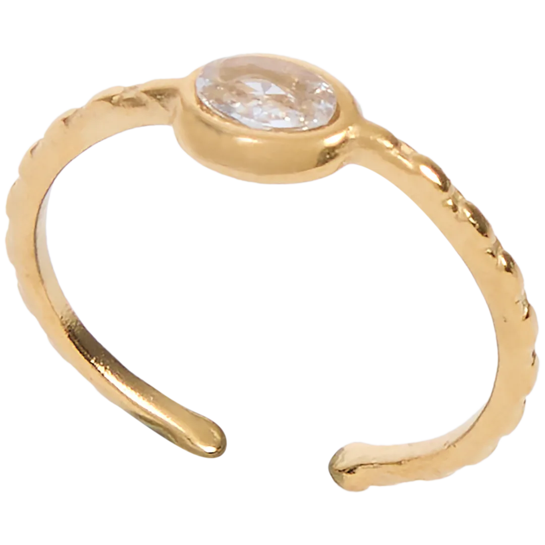 Vergulde ring 12