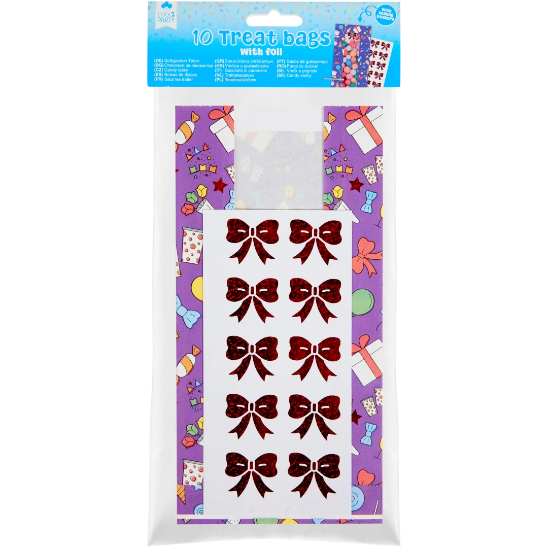 Buste regalo con sticker Cool2Party 12
