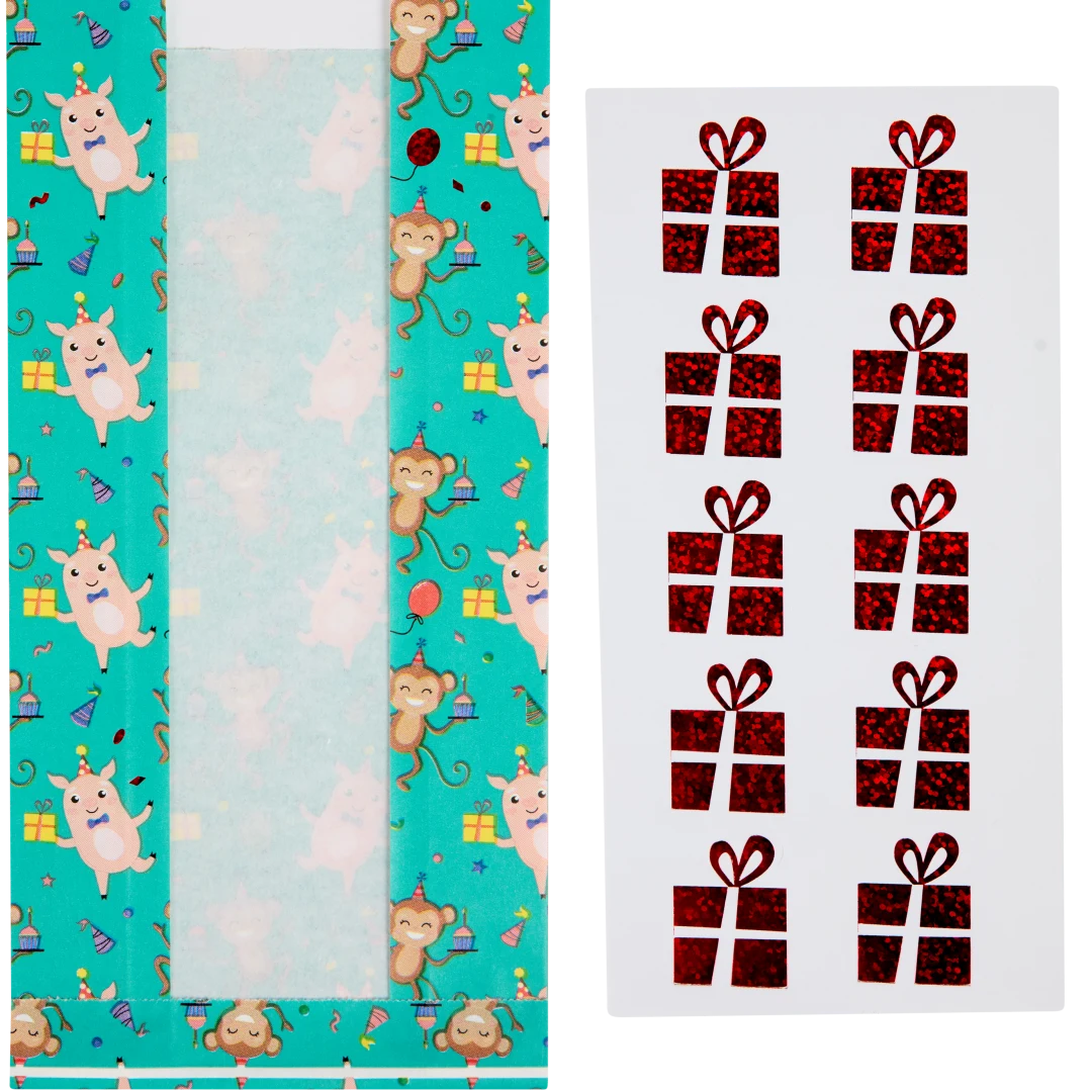 Buste regalo con sticker Cool2Party 9