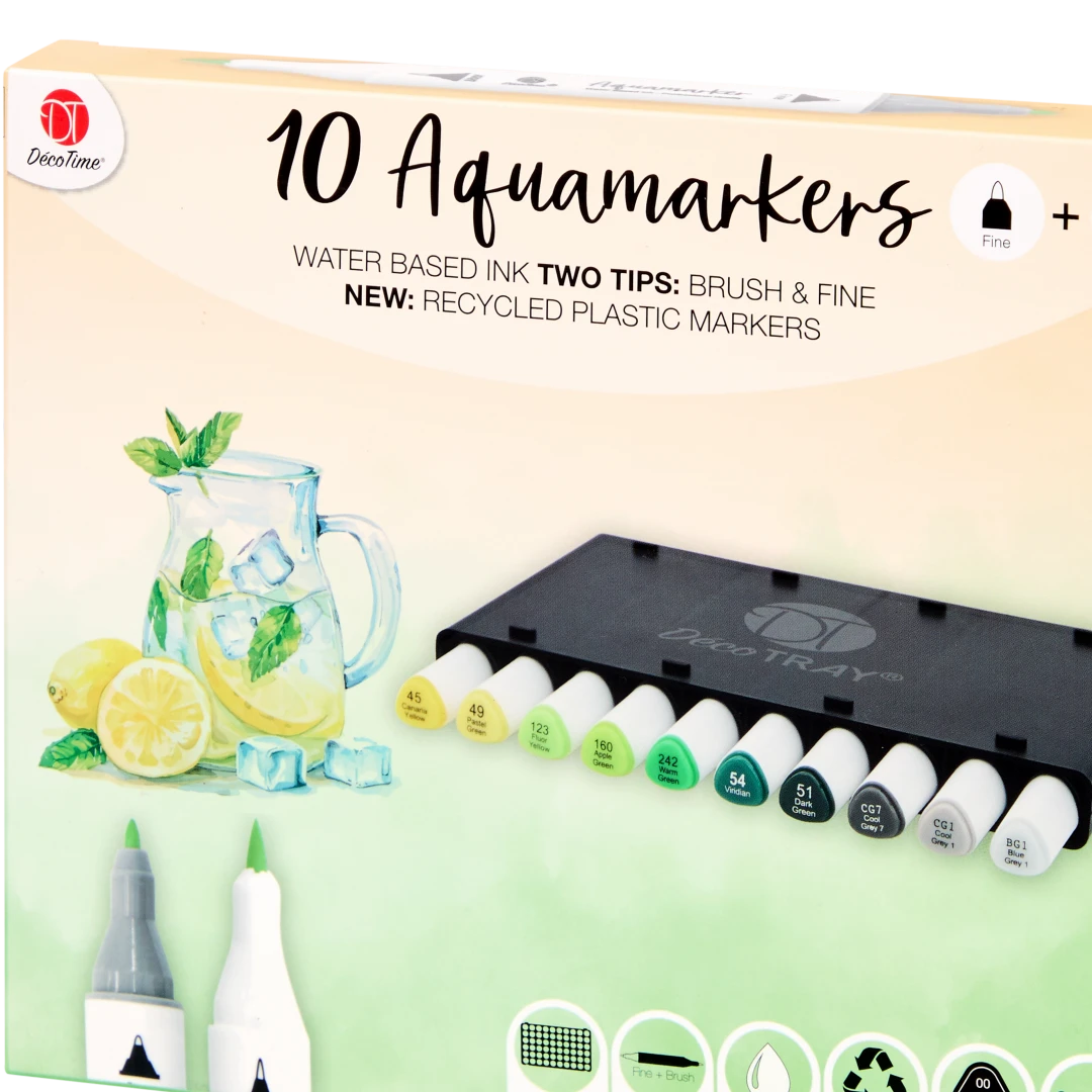 Marqueurs aquarelle DécoTime 5